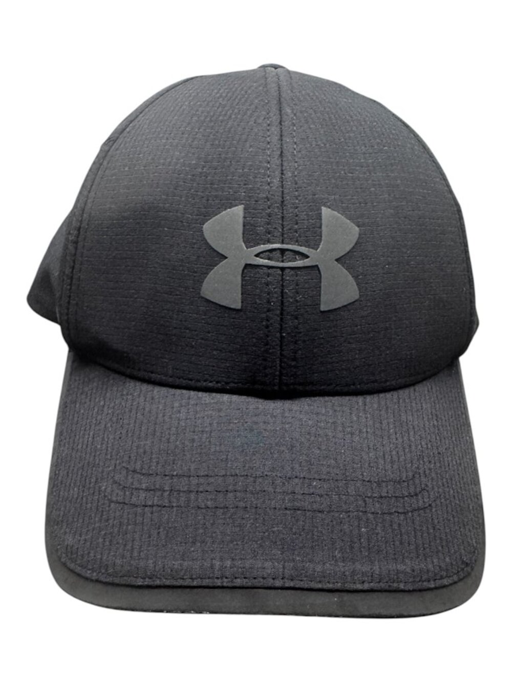 Under Armour Unisex Black ArmourVent Adjustable Training Hat Cap OSFA VGUC